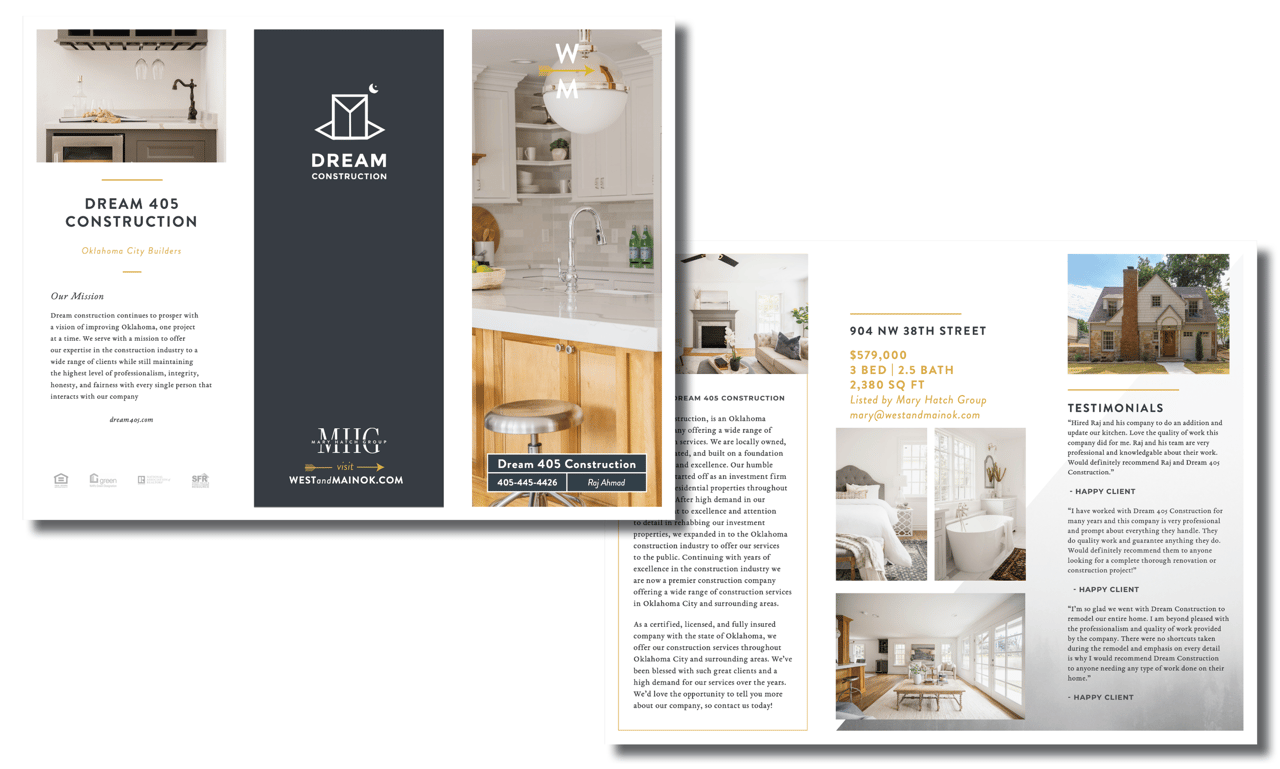 Builder Partnership Tri-Fold Brochure