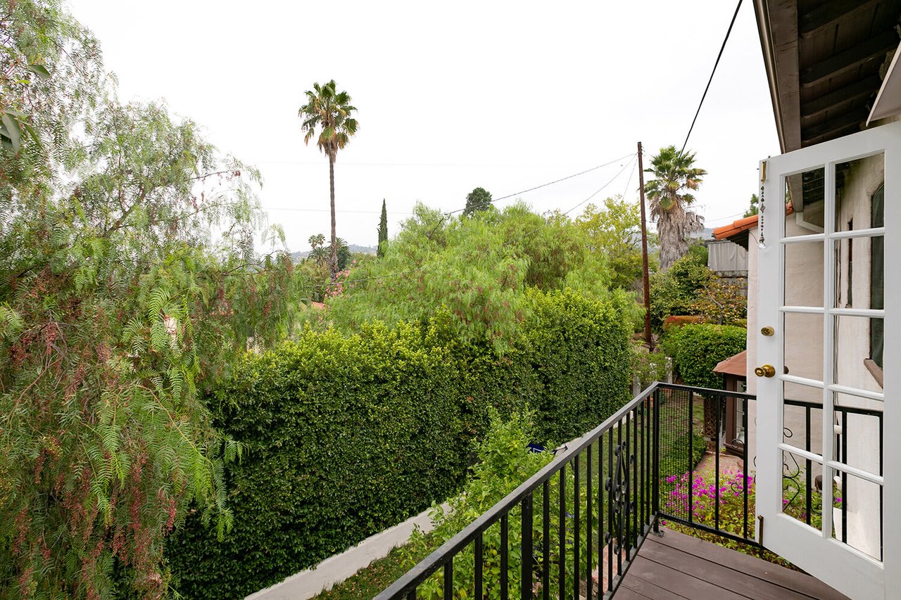 A Special Spanish Bungalow Nestled in the Franklin Hills