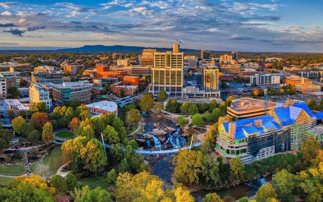 Driving Tour of Greenville, SC Metro Area