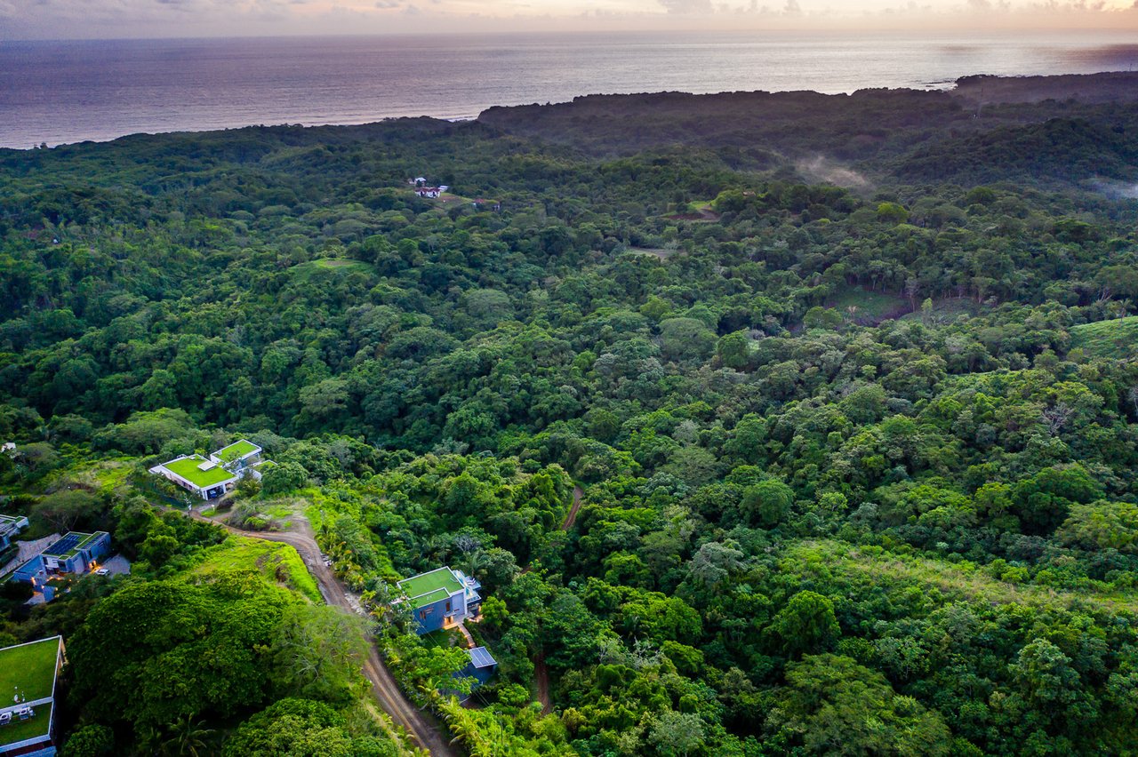 Ocean view lot #93B in Black Beauty Community, Nosara Area.