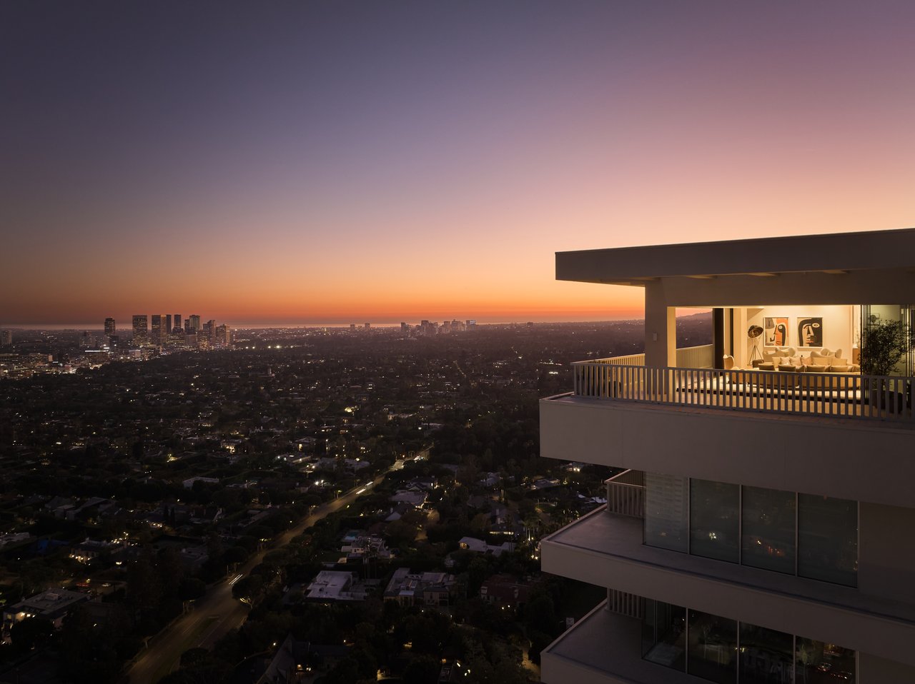 Sierra Towers Penthouse, Sunset Strip