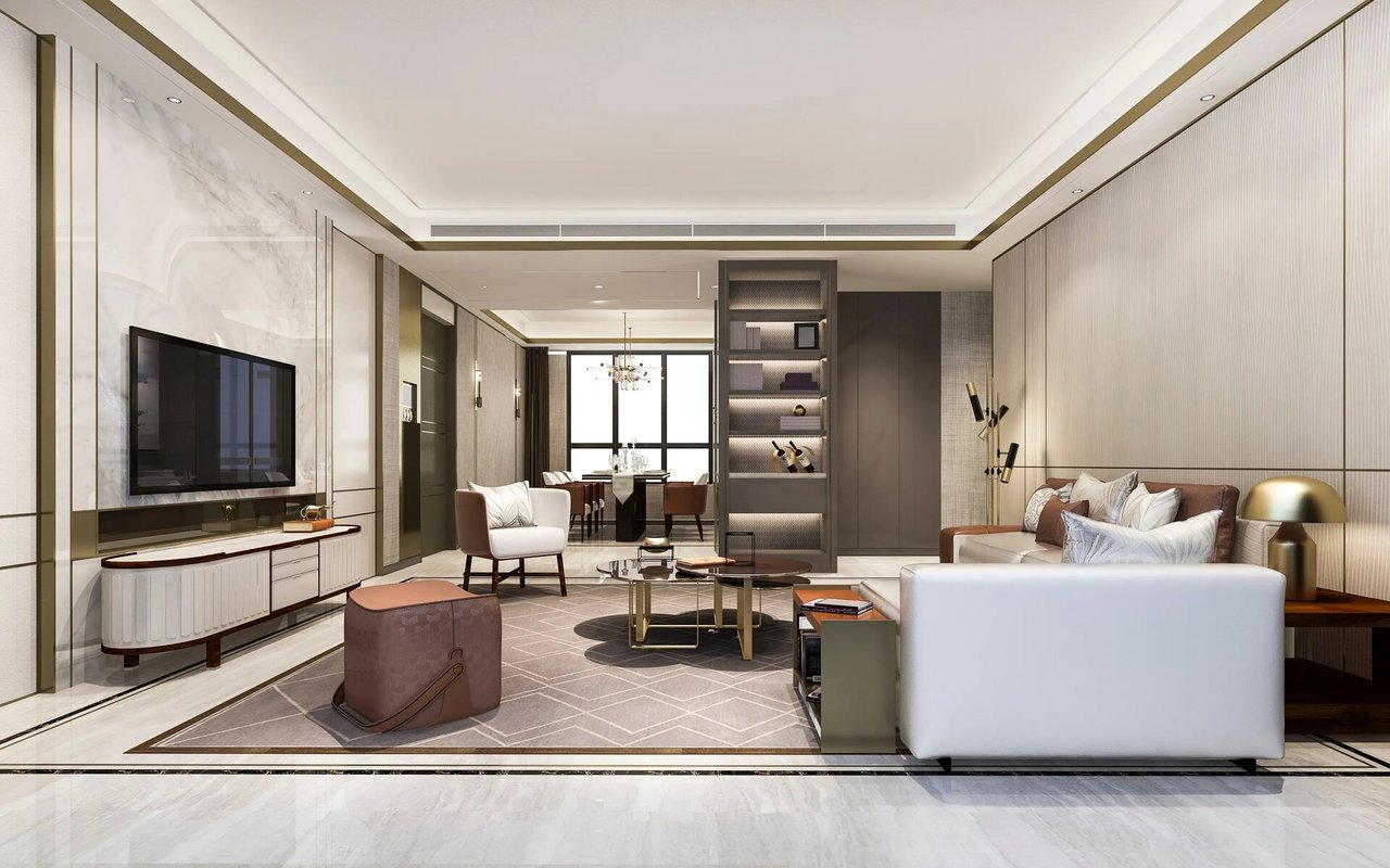 Relaxing Office Design, Stylish Patina