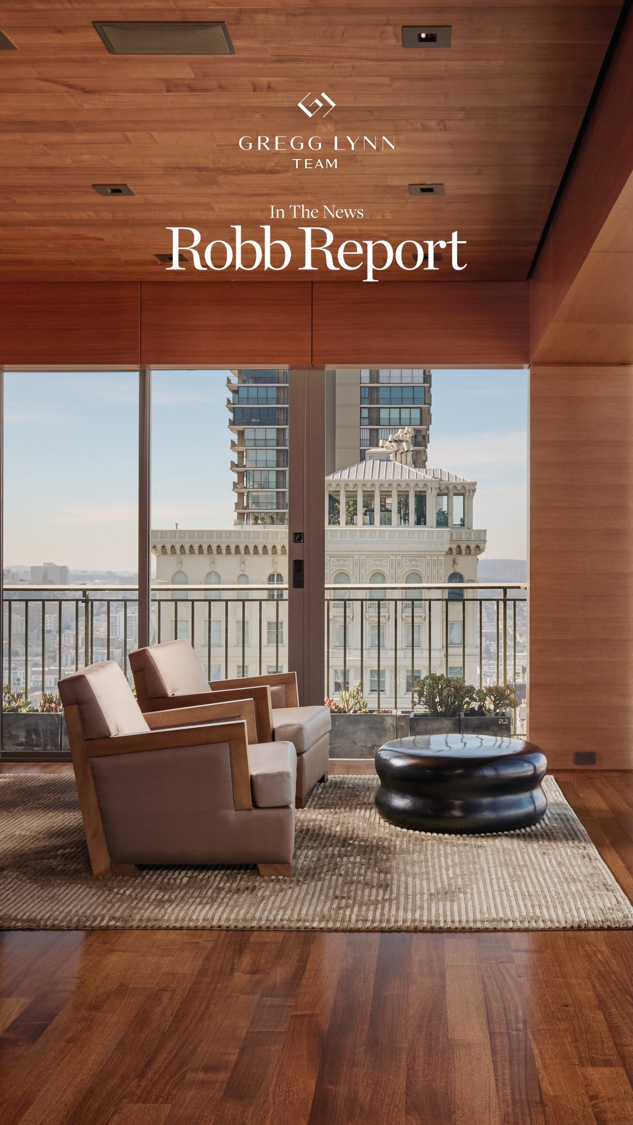 This $15 Million San Francisco Apartment Boasts Panoramic City and Bay Views