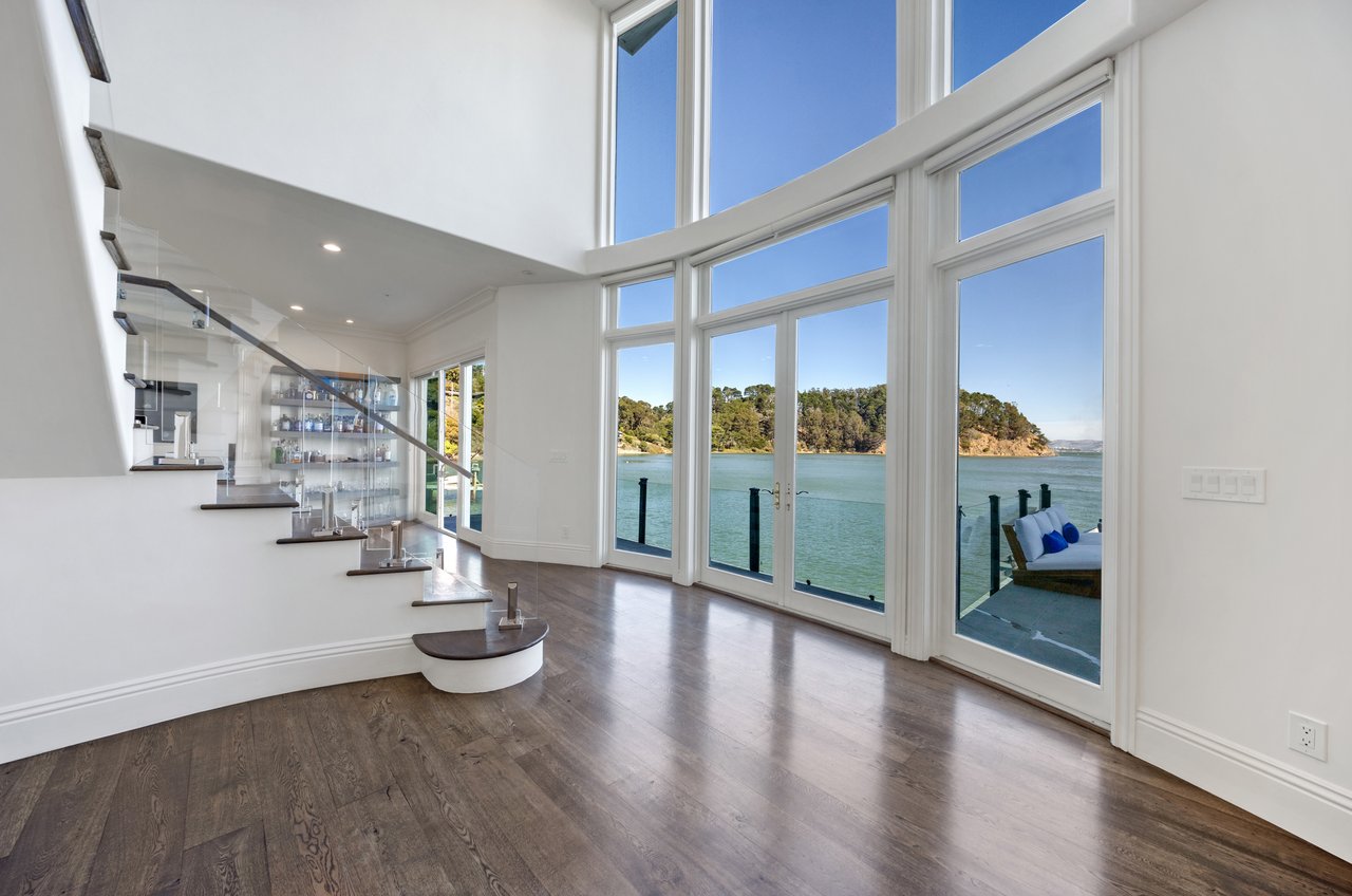 Spectacular Waterfront Home in Old Town Tiburon