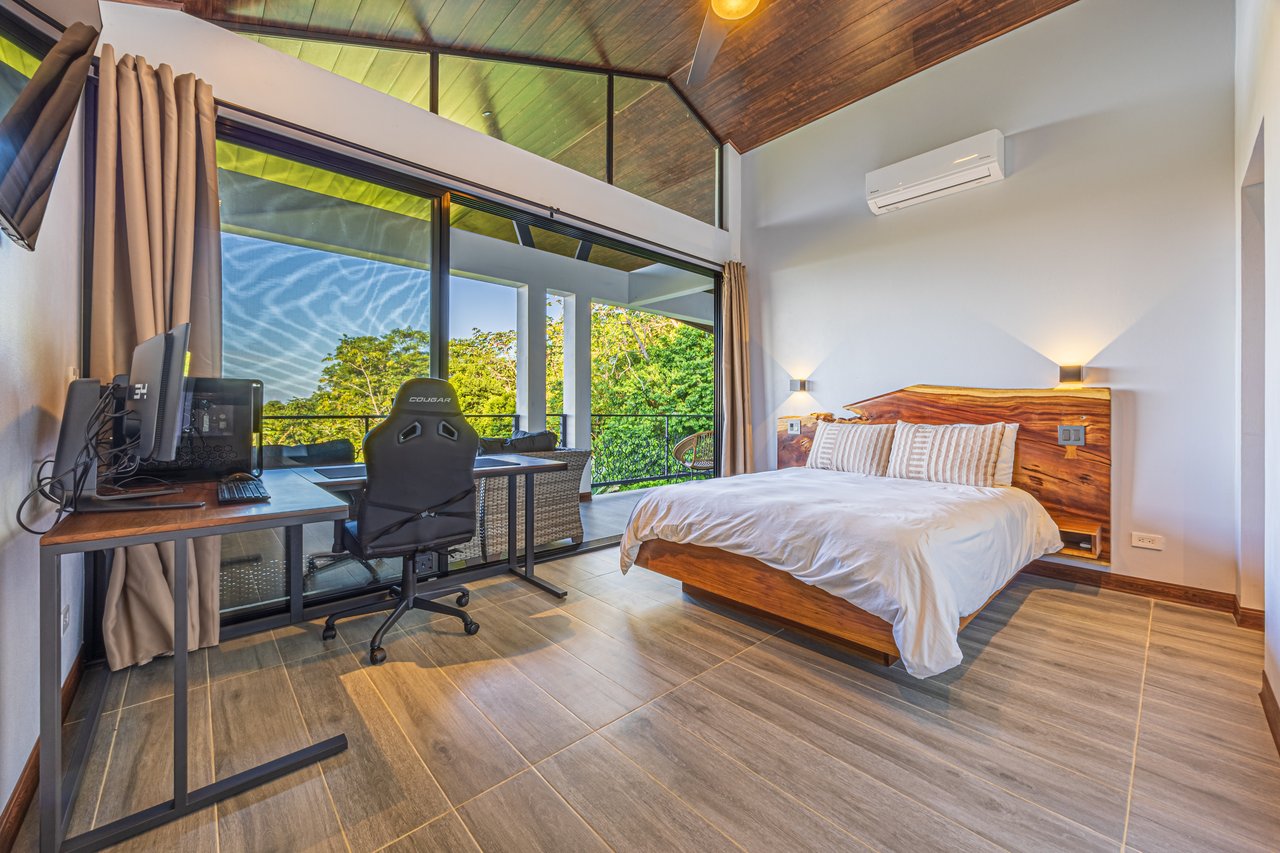 Beautiful Ocean View Casa Espiritu de la Jungla in Ojochal.  Accepting Bitcoin!