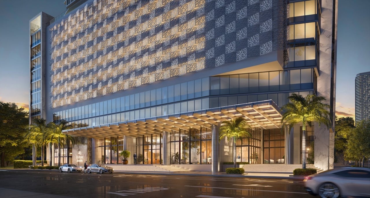 April 2025: Construction Photo of the 70-Story Okan Tower