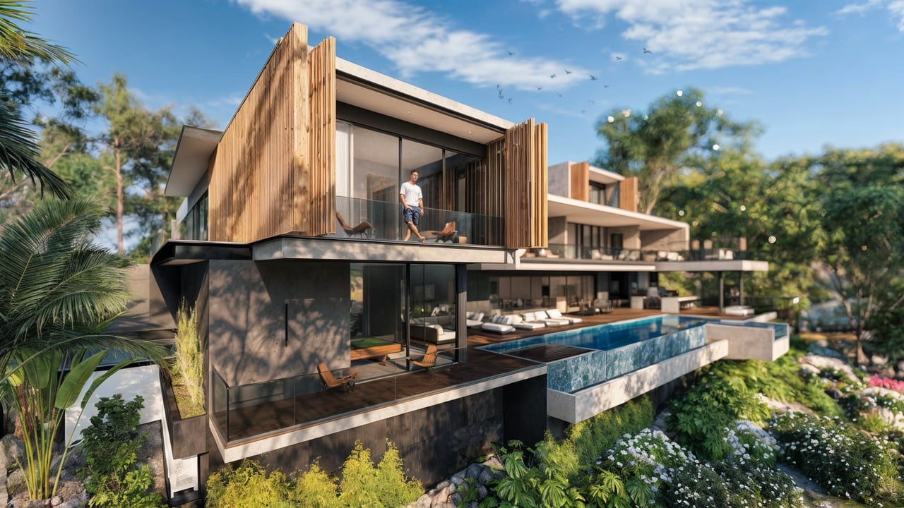 Spectacular Golf-Front Ocean View Estate Homesite with Ultra-Luxury Home Design Estate Lot 384 | Peninsula Papagayo