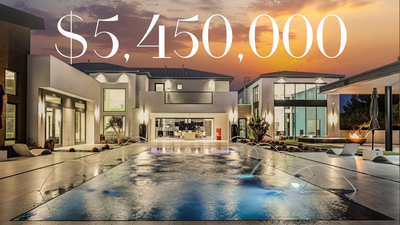 Touring An Astonishing Las Vegas Compound With 14-Car Garage That Will Blow You Away!