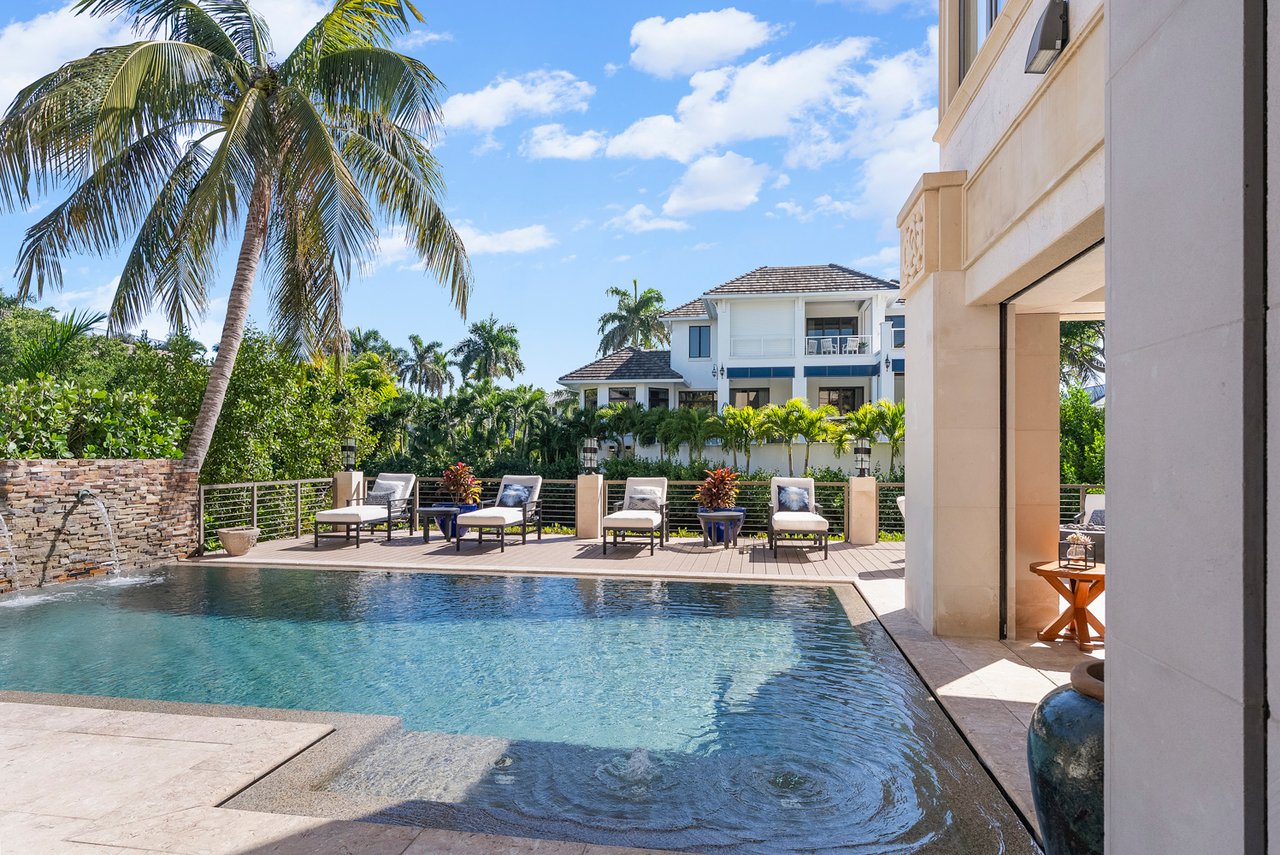 Luxury Home in Old Naples with partial Gulf View