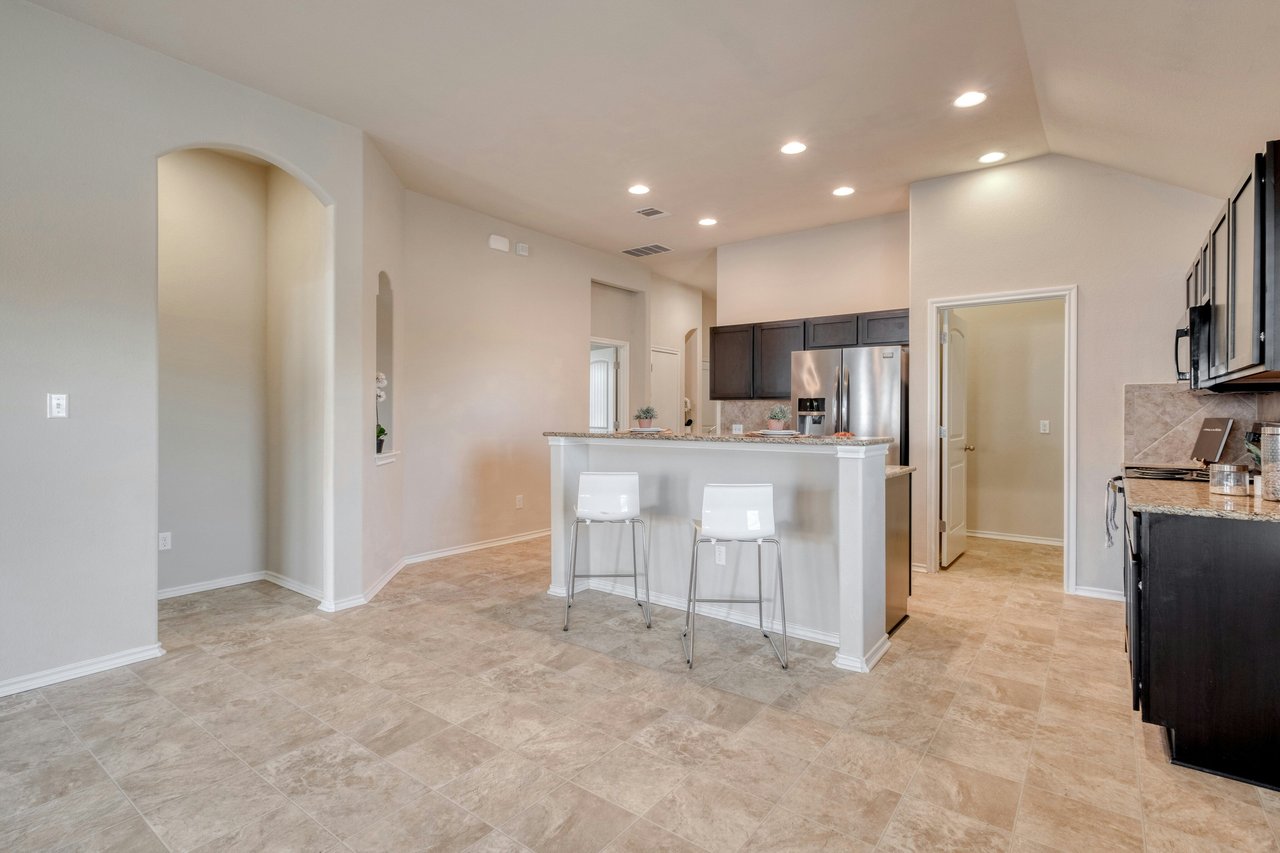 Rare Cul-de-Sac Gem in Manor – With No Neighbor on One Side and Access to HOA-owned Greenspace Right Outside Your Doorstep!