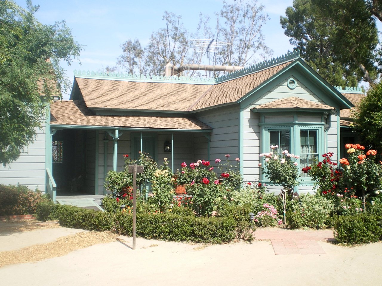 Plummer House at the Leonis Adobe Museum grounds in Calabasas