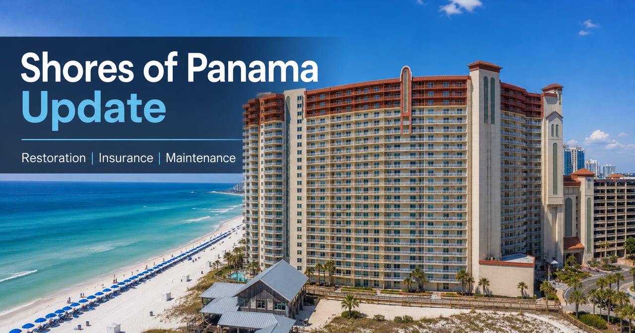 Shores of Panama Update | Exterior Restoration, Insurance Costs, and Building Maintenance