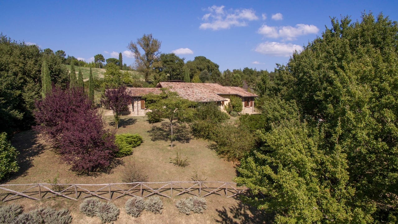 Restored Charming Stone Villa Perched in Hills