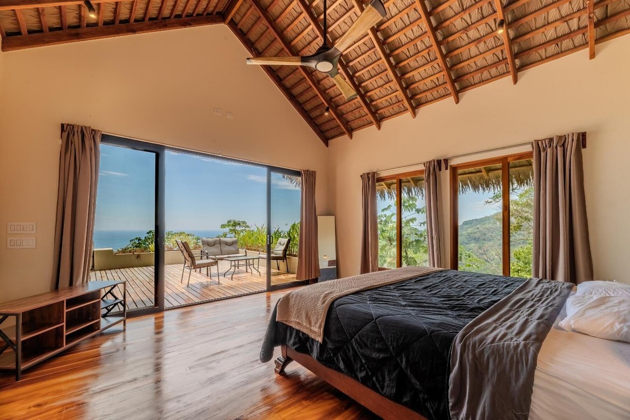Ocean View Tropical Home, Dominical, Puntarenas