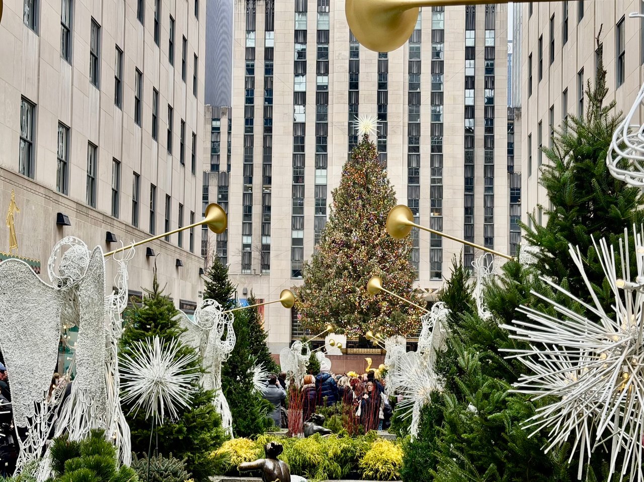 Rockefeller Center Christmas Tree, December 2025. Photo by Rihards Gederts.