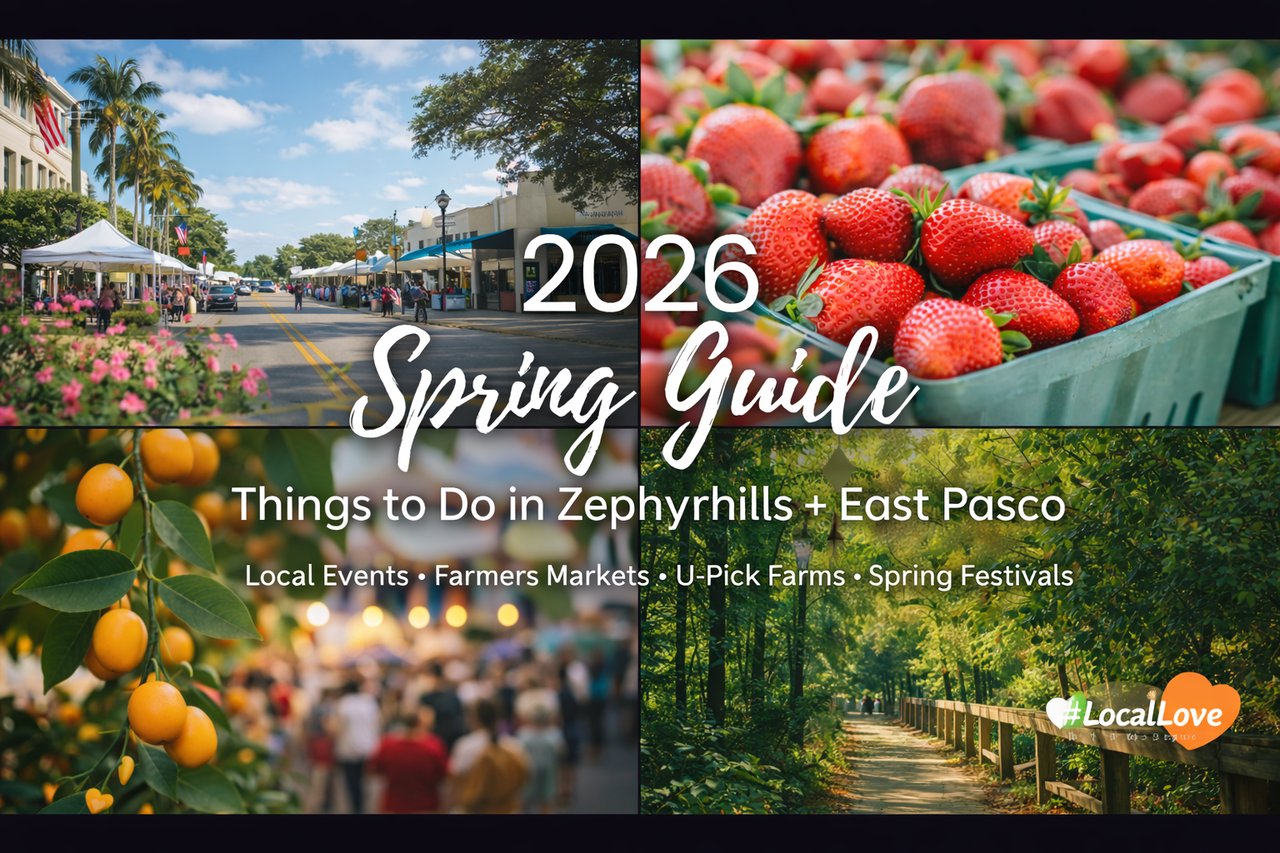 The Ultimate Spring Bucket List Guide to East Pasco County, Florida (2026)