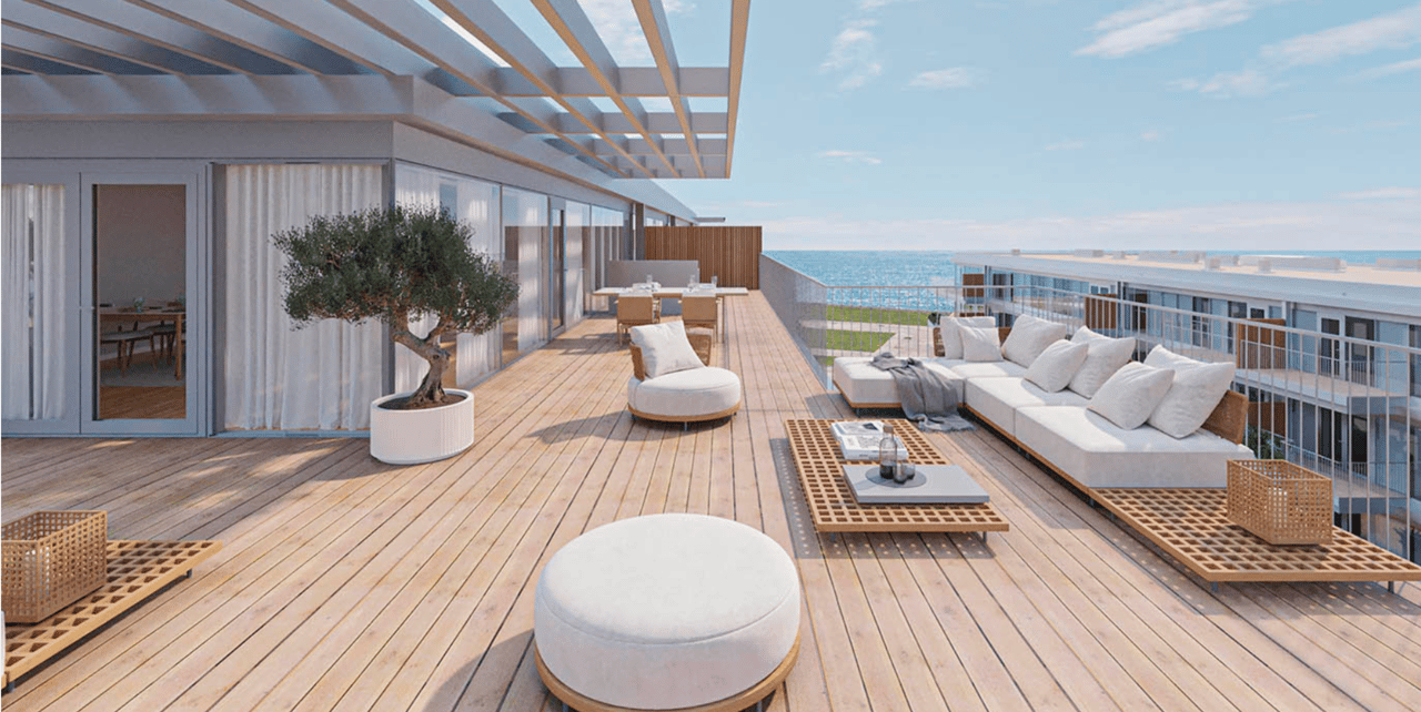 Sophisticated 3-Suite Penthouse with Ocean Views Near Porto