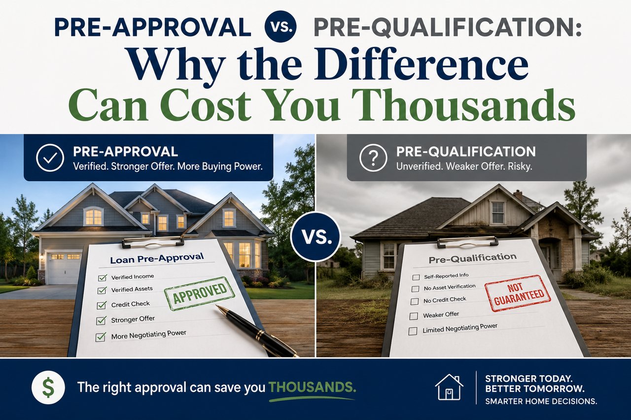 Pre-Approval vs. Pre-Qualification: Why the Difference Can Cost You Thousands cover