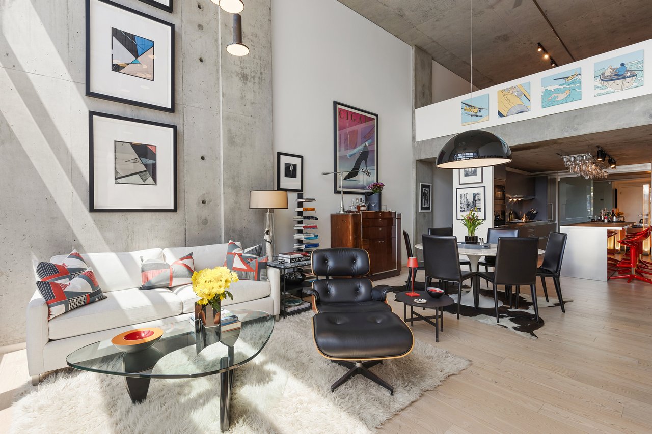 Modernist Loft With Designed Terrace