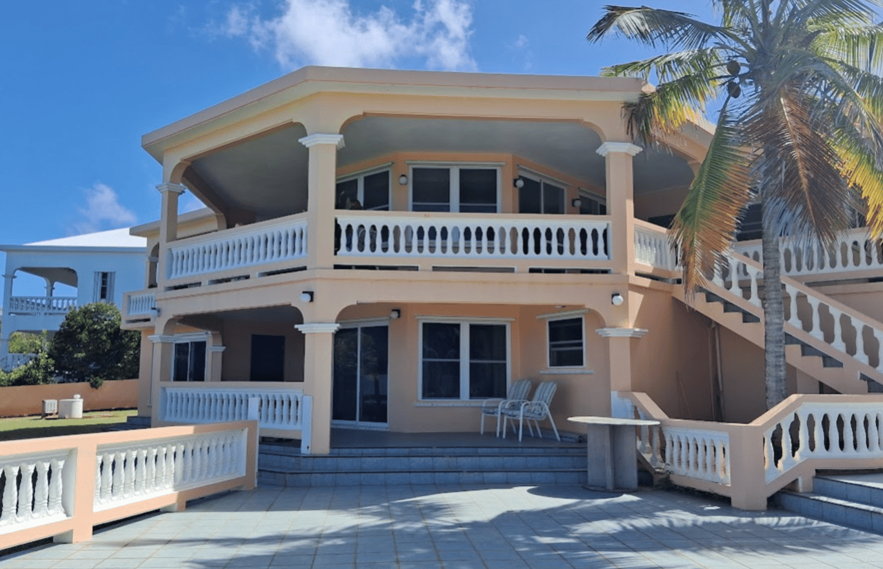 Waterfront home on Shoal Bay East