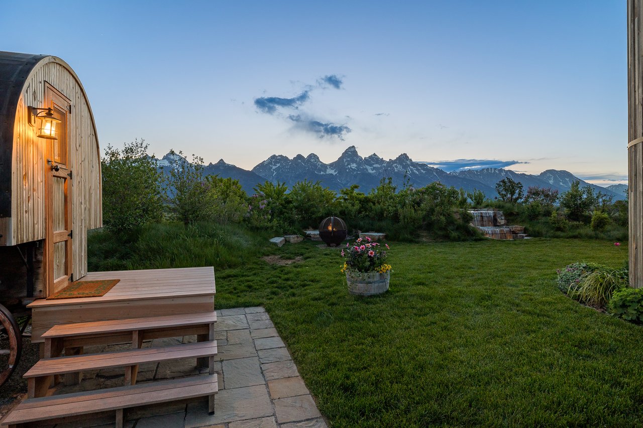 Yard in Moose, Wyoming Grand Teton Views