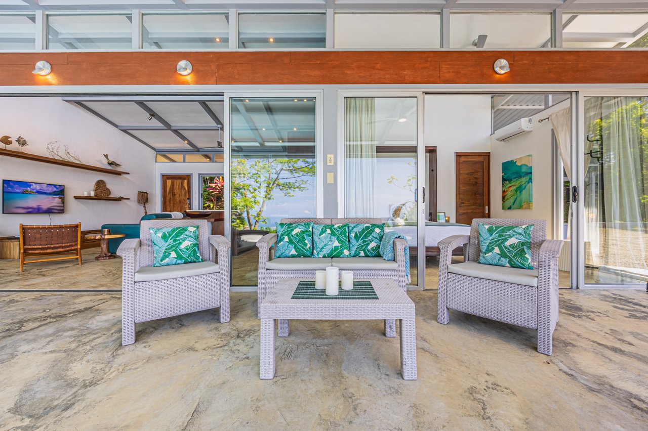 Uvita Ocean and Whale Tail View Modern Home on 3.64 Acres in Exclusive Enclave