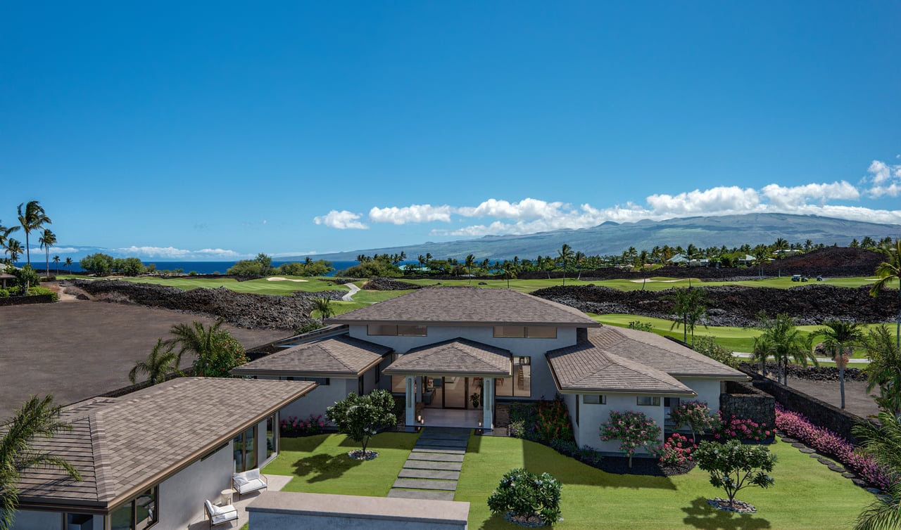 MAUNA LANI OCEANVIEW ESTATE - 6 BEDROOM 6 BATHROOM - VACATION RENTAL POTENTIAL - 