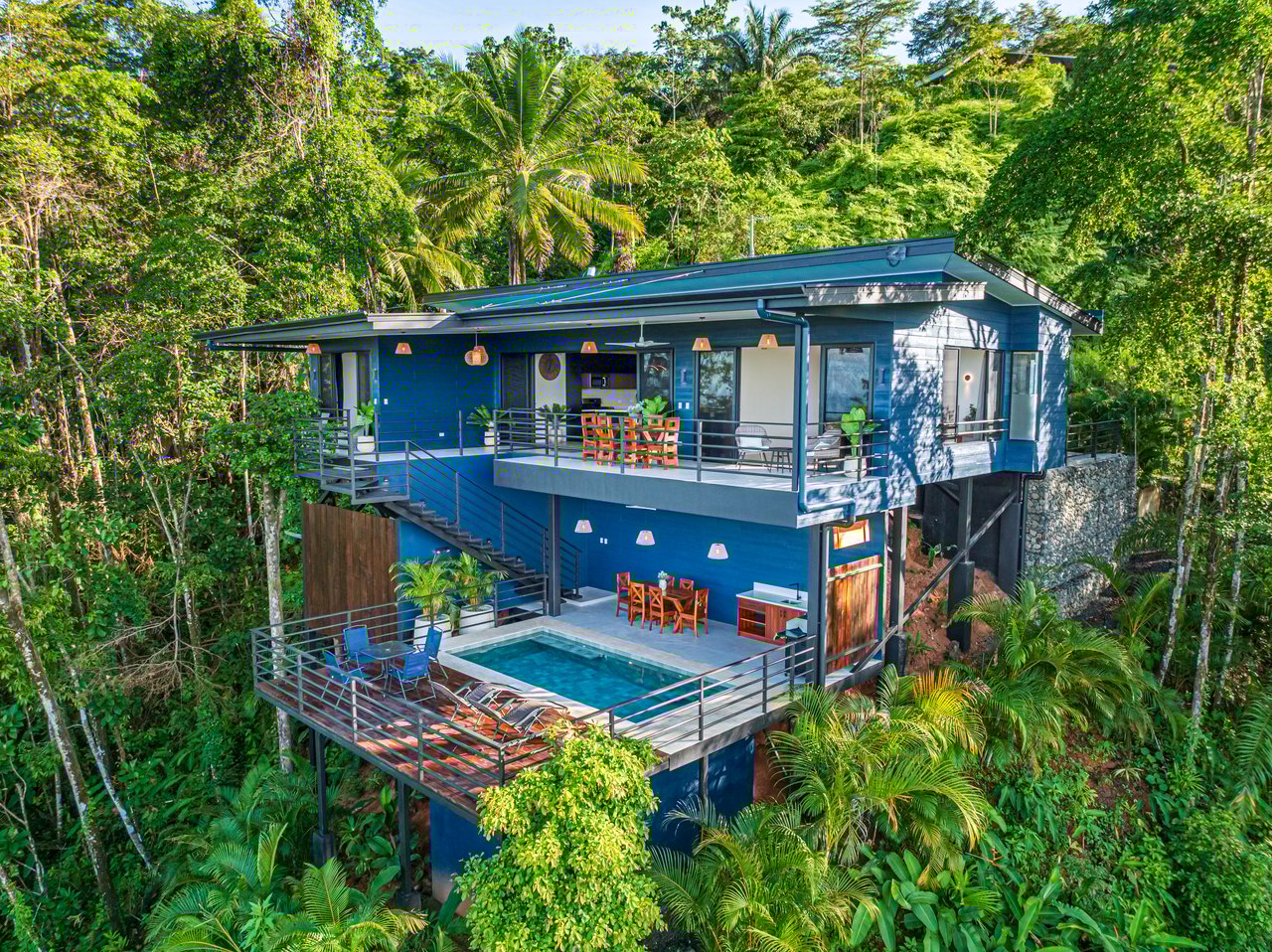 Villa del Altamonte, Best Ocean View Home in the Hills of Uvita.