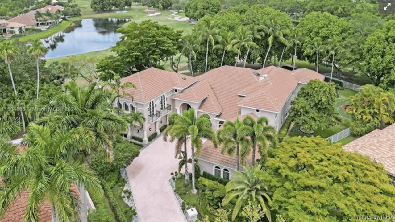 Former MLB Player Sells Weston Mansion