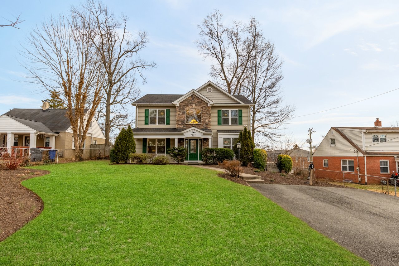Sustainable Custom-Built Home Across From Tyler Park in Falls Church, VA