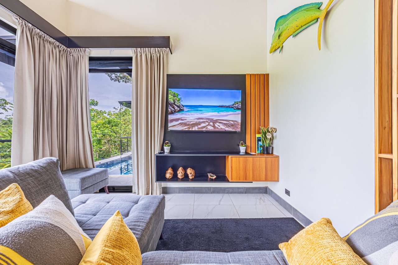 Casa Palma – Brand New Luxury 4BR/4.5BA Home with Stunning Sunset Views in Quepos