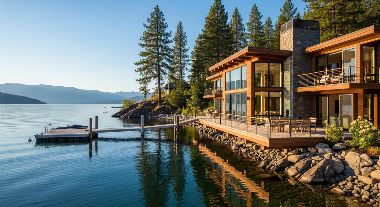 How Second-Home Mortgages Work For Lake Homes