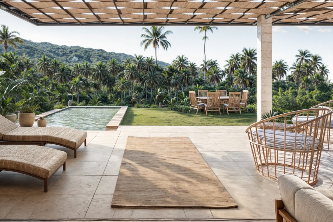 Resort View A Condo with Terrace in Las Terrenas