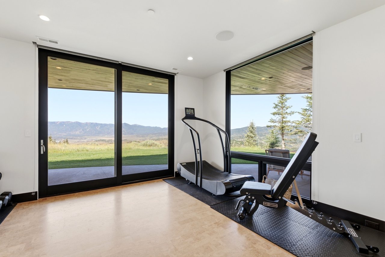Top-of-Promontory Architectural Estate — Furnished & Turnkey - Front-Row Mountain Views