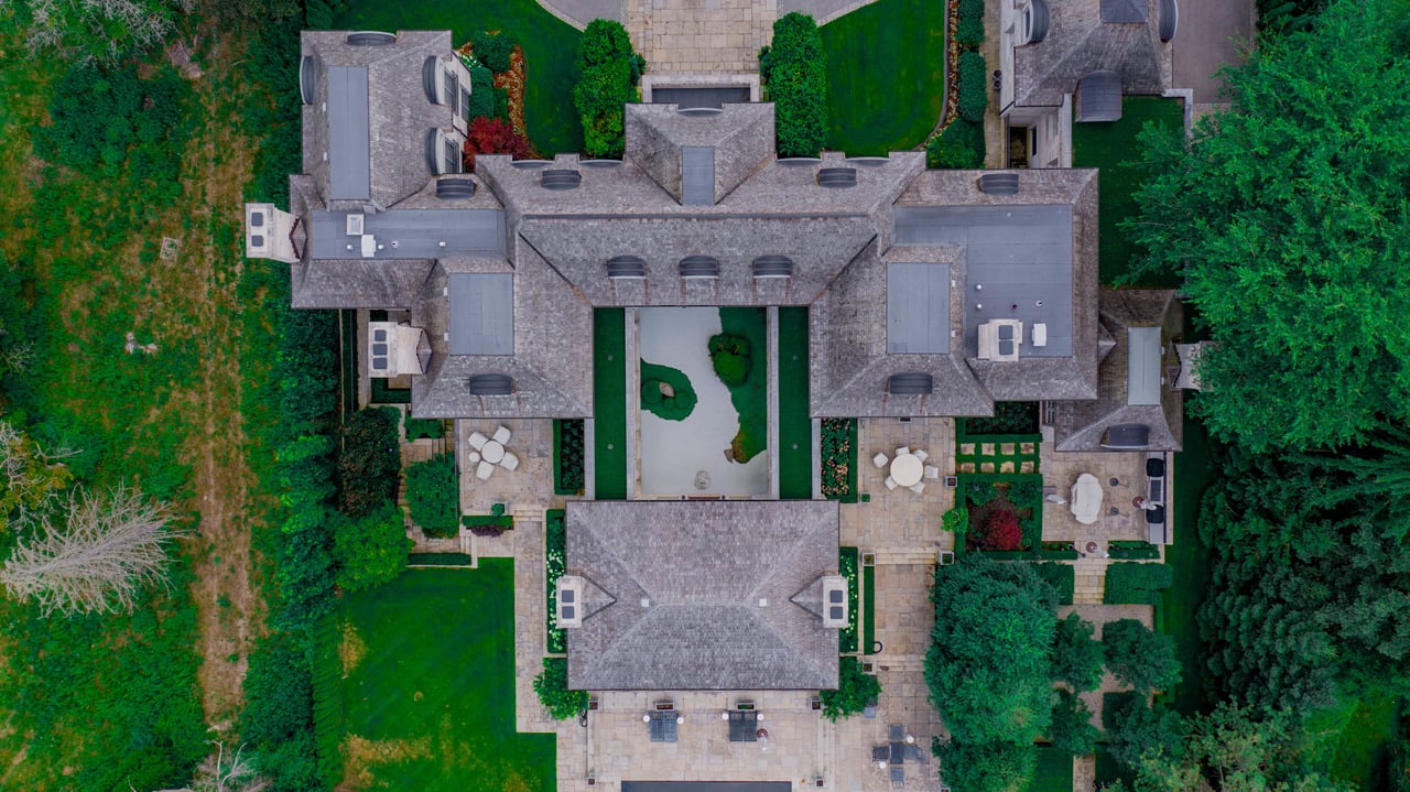 SOLD: Gated French Provincial Bridle Path Mansion