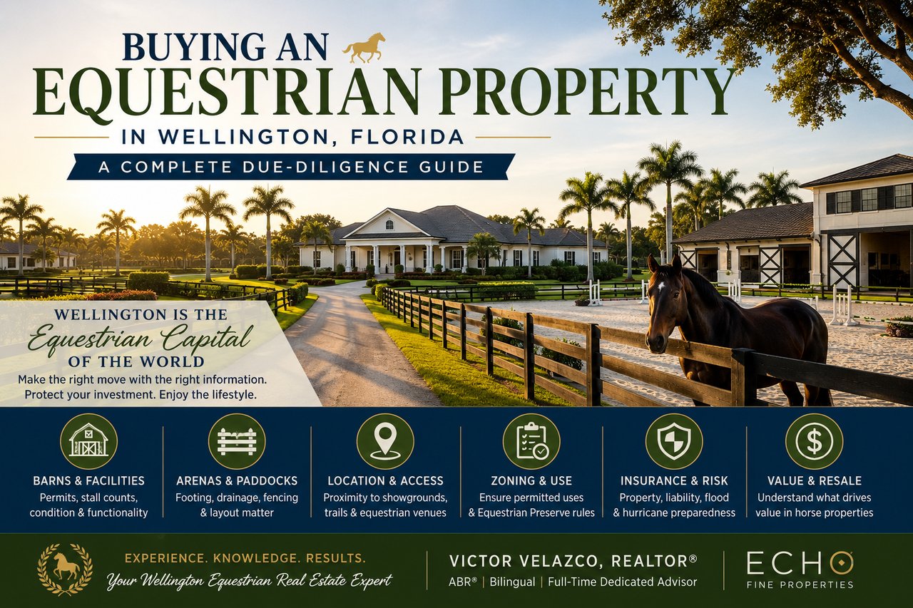 Buying an Equestrian Property in Wellington: A Complete Due-Diligence Guide
