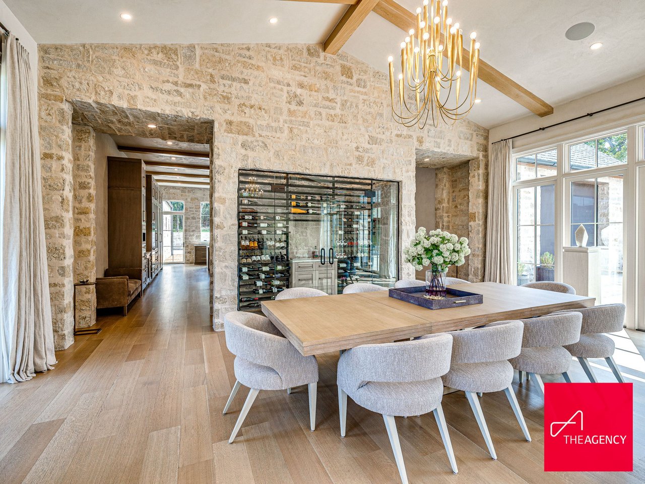 A Modern French Luxury Country Retreat in Sweetwater – $3,777,900 - Wyatt Poindexter - The Agency Oklahoma 