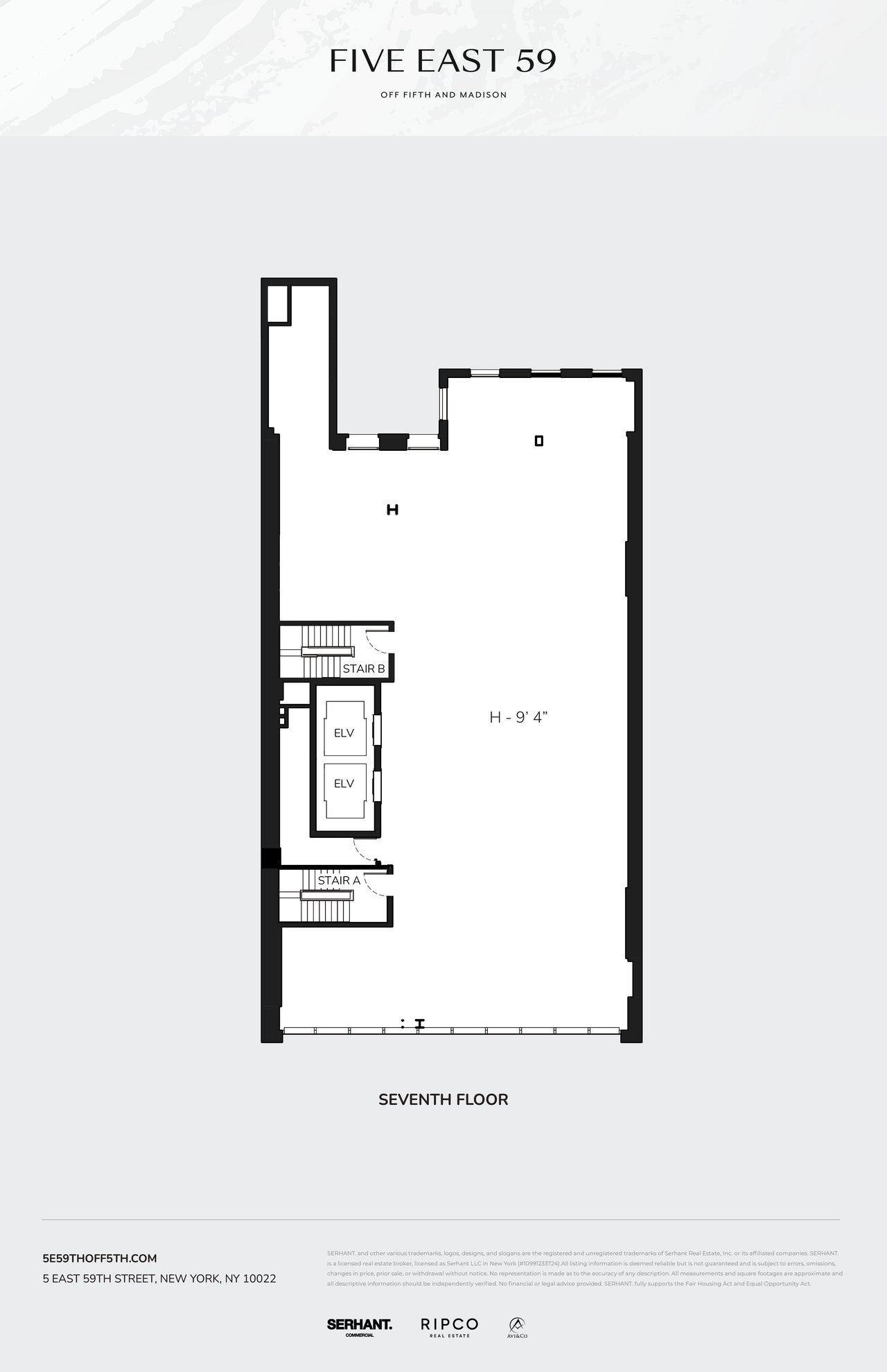 5 East 59th Street: Floors 3/4/5/6/7/8