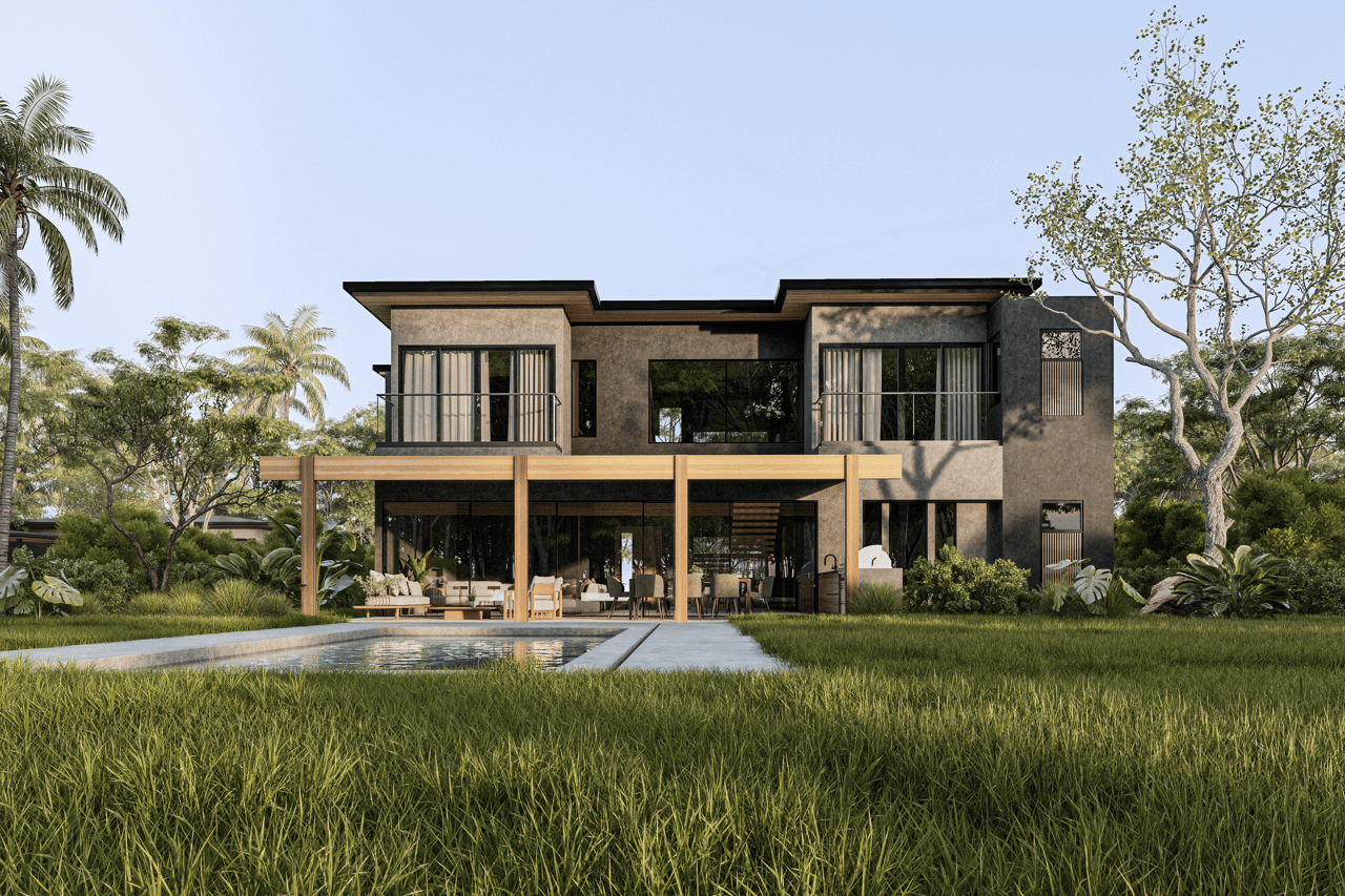Playa Negra | Luxury Lot & Model Home C in Black Coast, 5-Bed Gated Community Retreat!