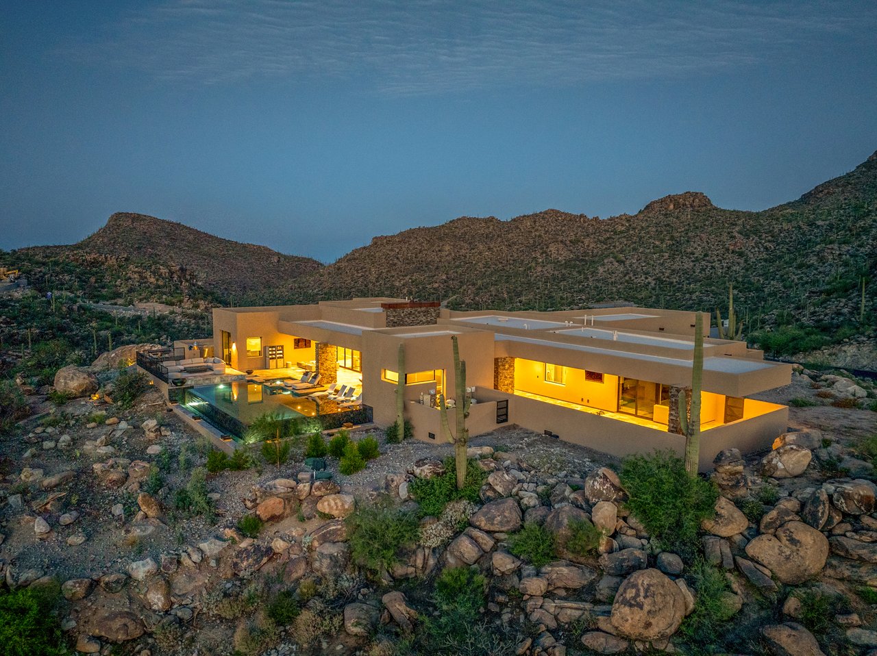 Moonlight Canyon at Saguaro Ranch: Like Living in a National Park