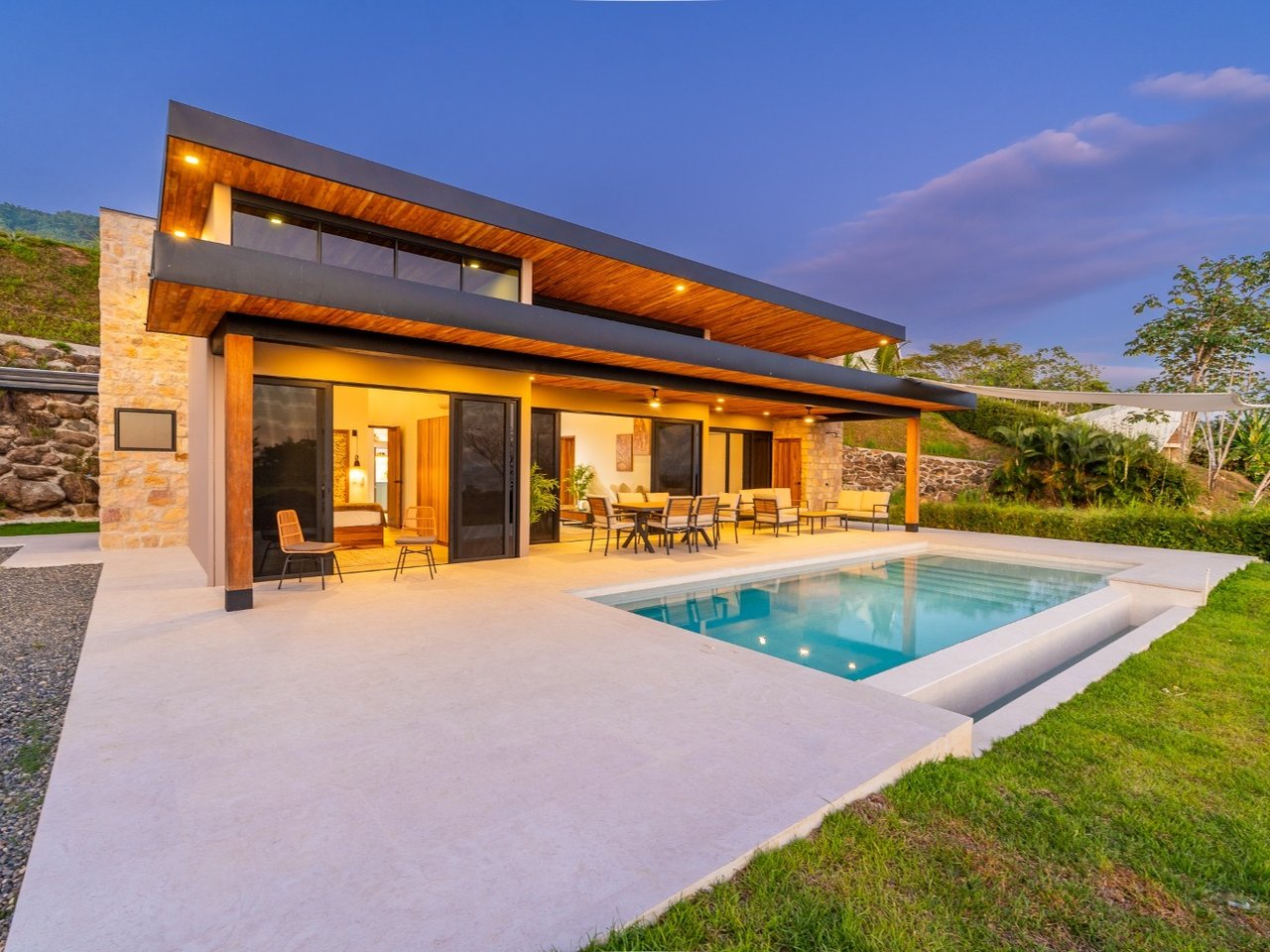 Brand New Modern Ocean View Home in Phase 5, Ojochal