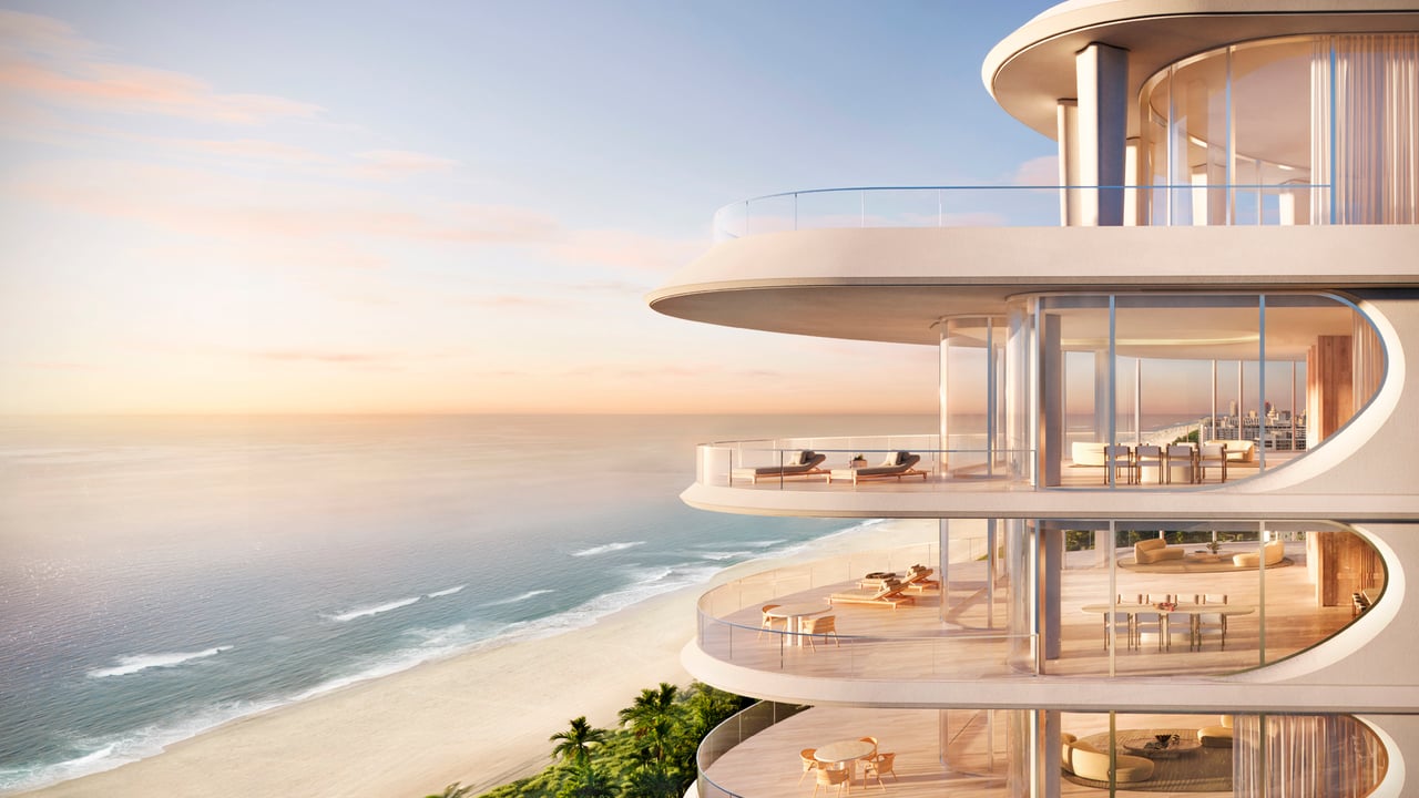 The Shore Club Private Collection terraces ocean view
