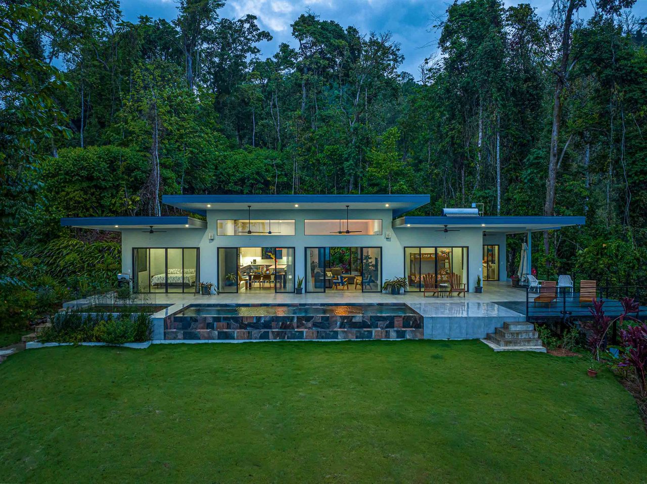 Prime Portalon Location with Coastal and Ocean Views Casa Los Delfines One Level Private and Modern Home