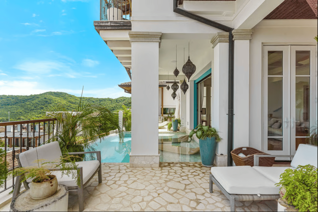 Villa Santorini | Four-level Oceanview Costa Rica’s Premier Car-free Beach Town.