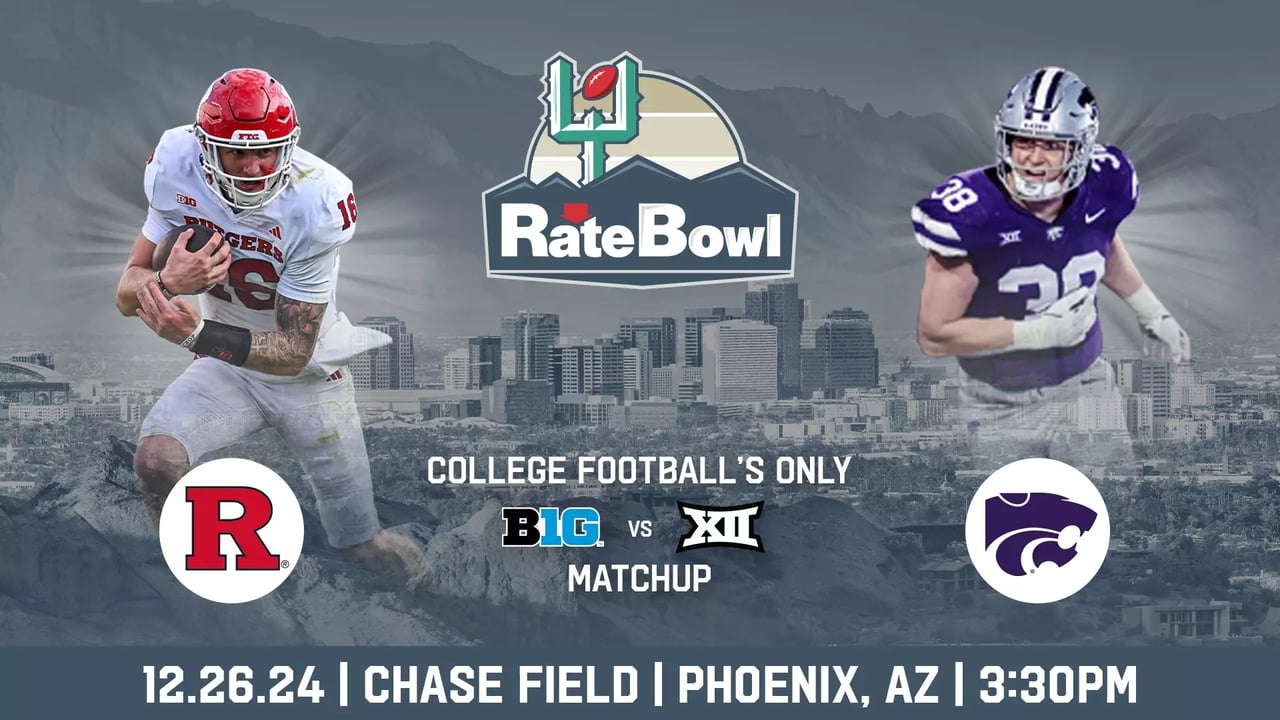 The 2025 Rate Bowl at Chase Field: Big 12 vs. Big Ten Showdown