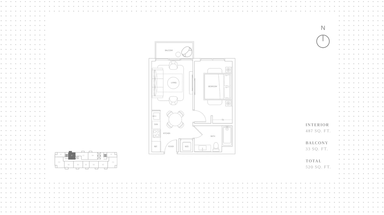 14ROC Miami | One Bedroom