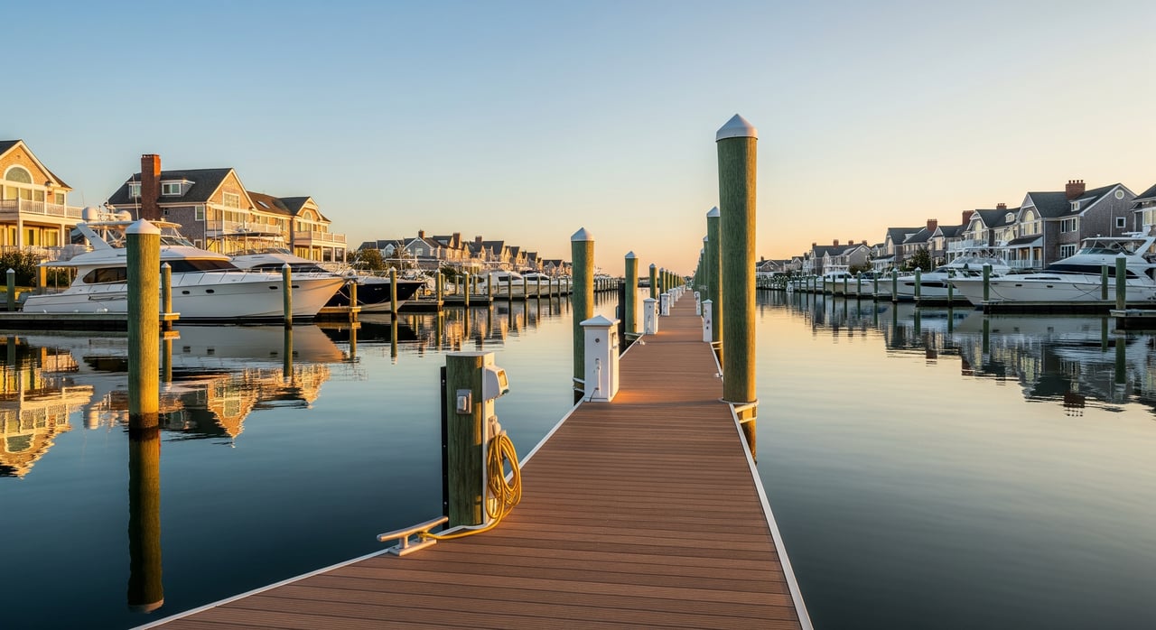 Waterfront ROI: Moorings, Slips & Resale In Halesite