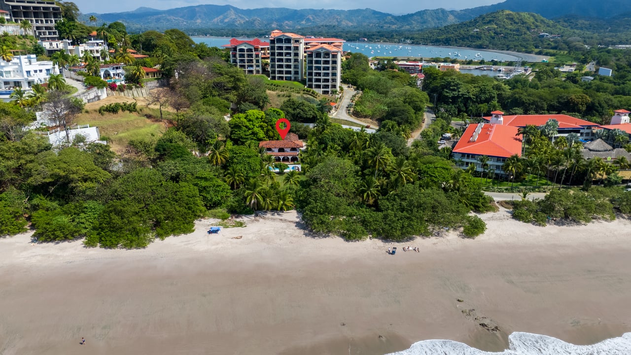 Villa Margarita | Legacy Hacienda-Style Beachfront Estate on Playa Flamingo