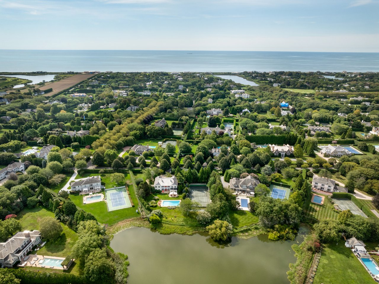 Southampton Village Summer Rental with Tennis / Pool