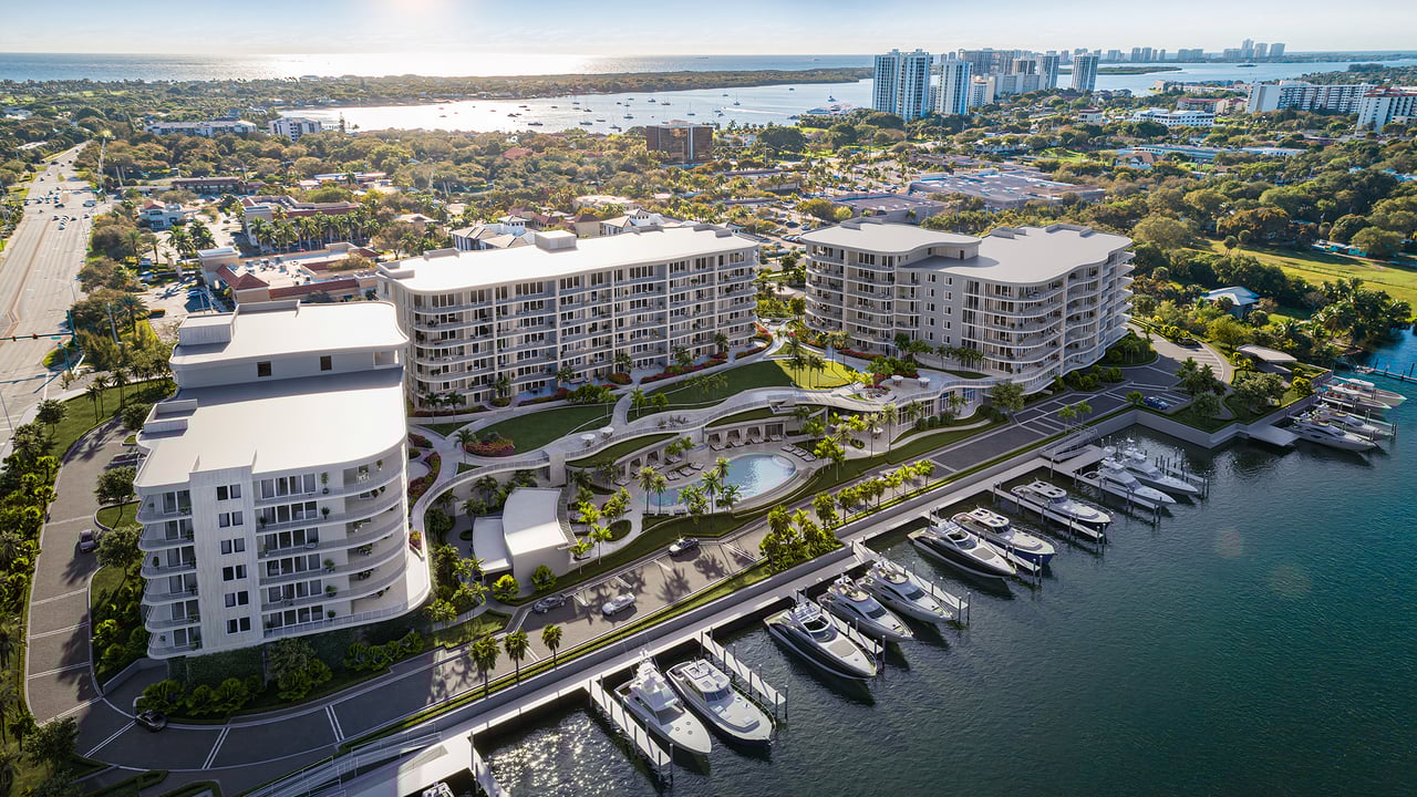The Ritz-Carlton Palm Beach complex architecture